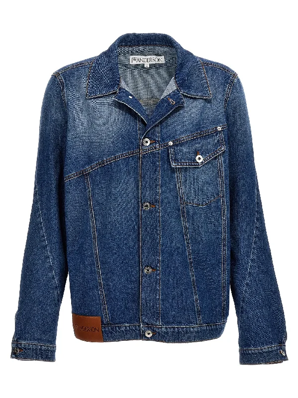 Men's Coats for BikingTwisted Workwear Denim Jacket