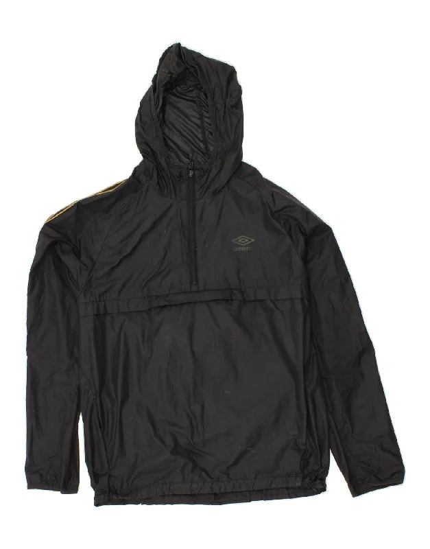 Men's Coats for HikingUMBRO Mens Graphic Pullover Anorak Jacket UK 40 Large Black Nylon Men's Coats for HikingUMBRO Mens Graphic Pullover Anorak Jacket UK 40 Large Black Nylon