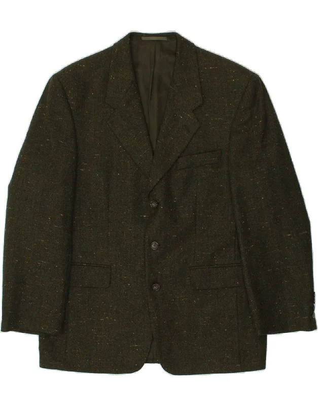 Men's Coats for Short MenVINTAGE Mens 3 Button Blazer Jacket UK 38 Medium Green Flecked Men's Coats for Short MenVINTAGE Mens 3 Button Blazer Jacket UK 38 Medium Green Flecked
