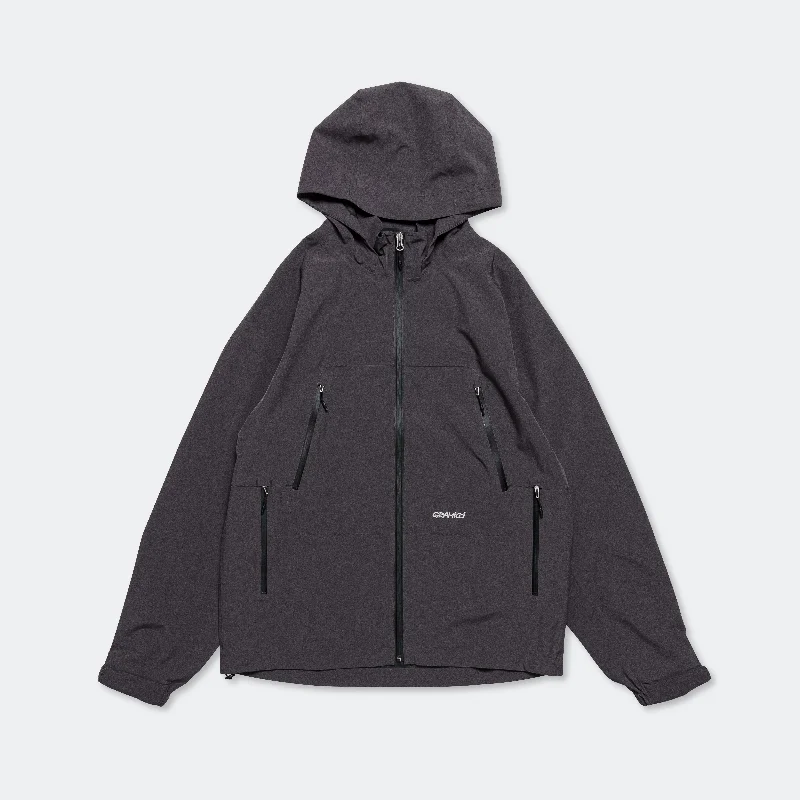 Men's Coats with PocketsWaterproof 2L Jacket - Black