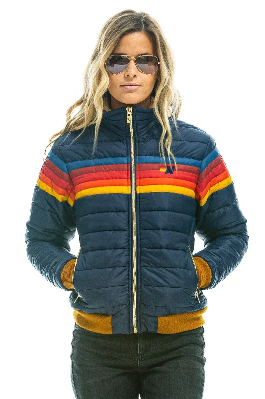 Men's Coats with Quick-Dry Fabric5 STRIPE JACKET -  NAVY